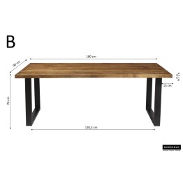 TABLE 'NICOLAII' 180 CM MANGILIA