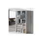 ARMOIRE DE RANGEMENT 'SPLIT' BLANC