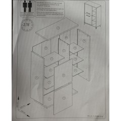 Argentier Mauny 110cm Destockage