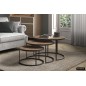 Table basse 'Lenix' set de 3 Mangolia