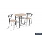 Set table + 2 chaises Adama