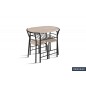 Set table + 2 chaises Adama