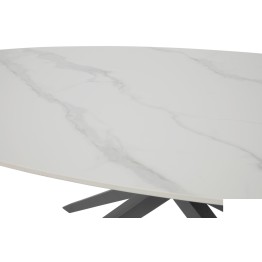 Table Ceramique 210cm Pieds Etoile