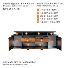 Meuble TV Mood - Media Leds