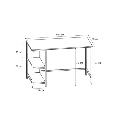 BUREAU 'RUSTICO'