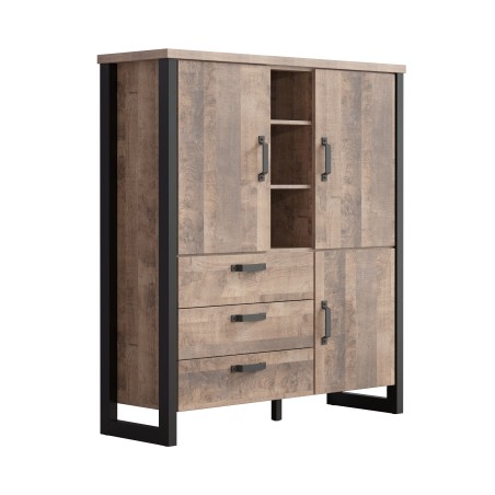 Highboard Emilio 138/155/45cm