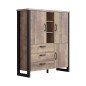 Highboard Emilio 138/155/45cm